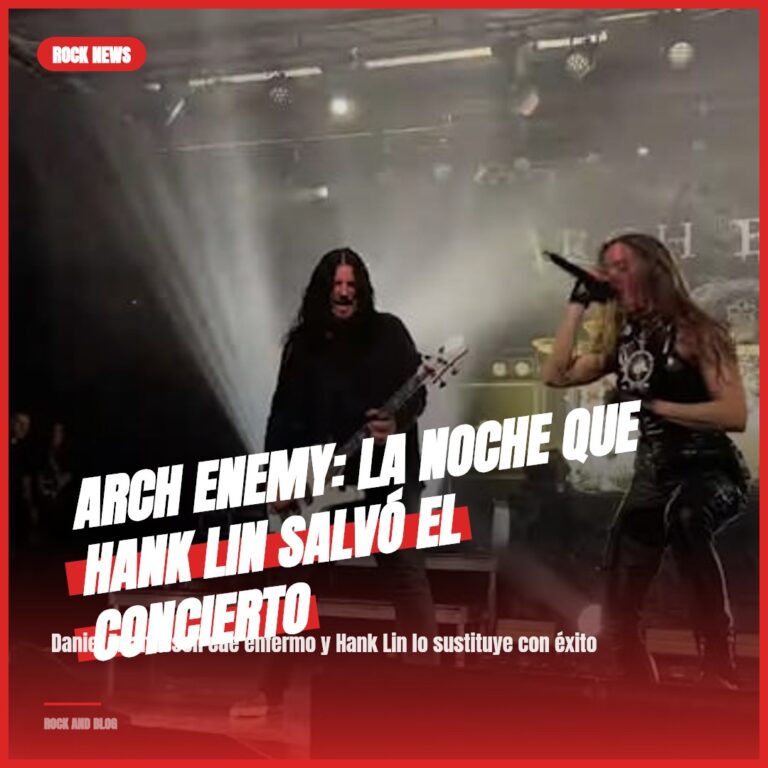 Arch Enemy: la noche que Hank Lin salvó el concierto