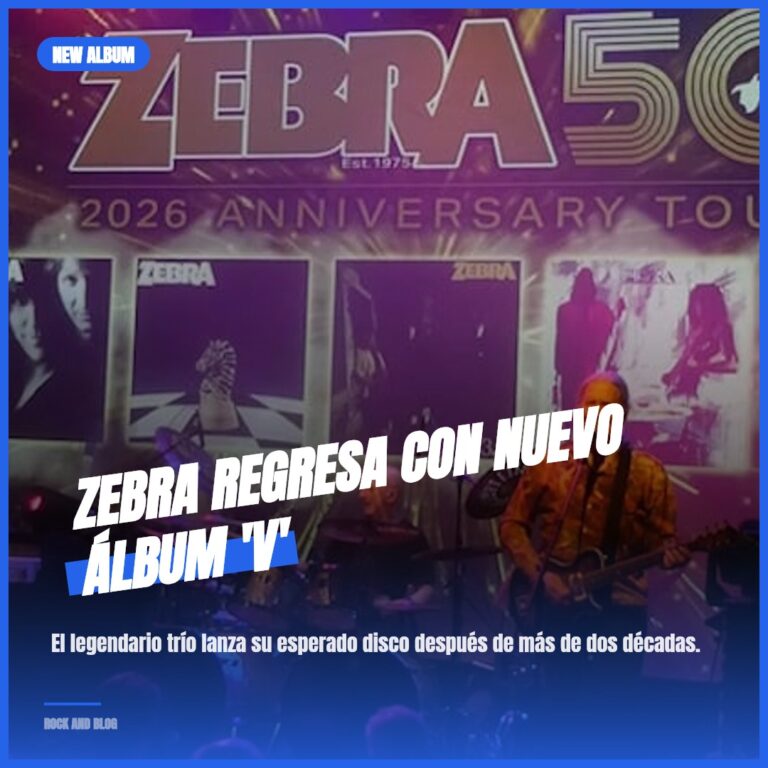 Zebra Regresa con Nuevo Álbum ‘V’