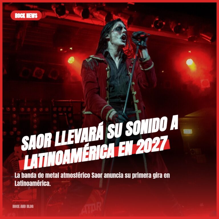 Saor Llevará su Sonido a Latinoamérica en 2027