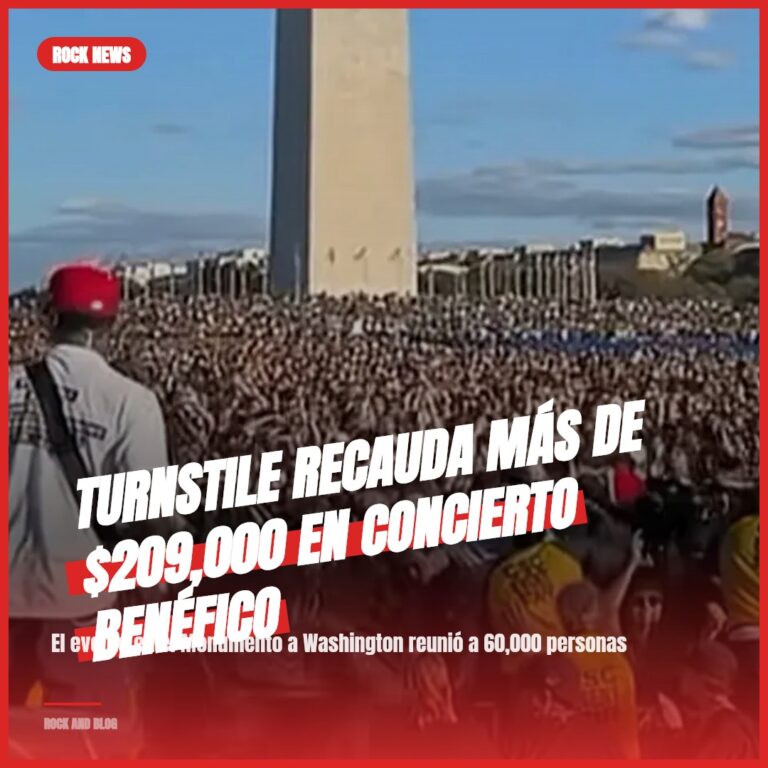 Turnstile recauda más de $209,000 en concierto benéfico