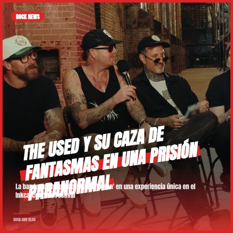 The Used y su caza de fantasmas en una prisión paranormal