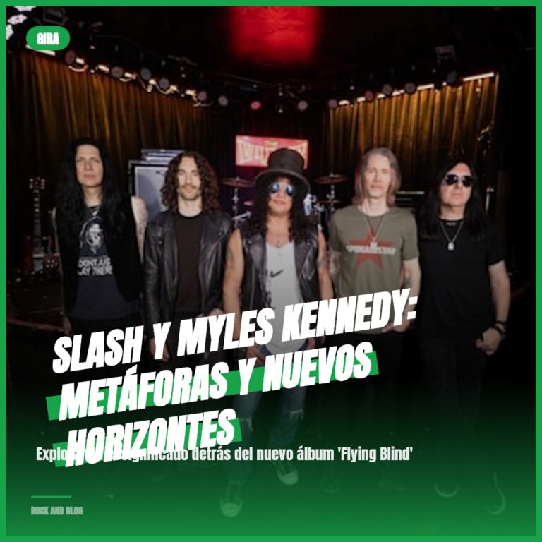 SLASH y Myles Kennedy: Metáforas y Nuevos Horizontes