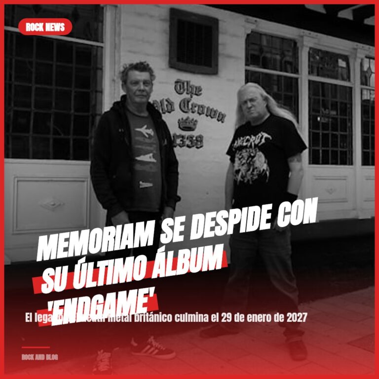 MEMORIAM se despide con su último álbum ‘Endgame’