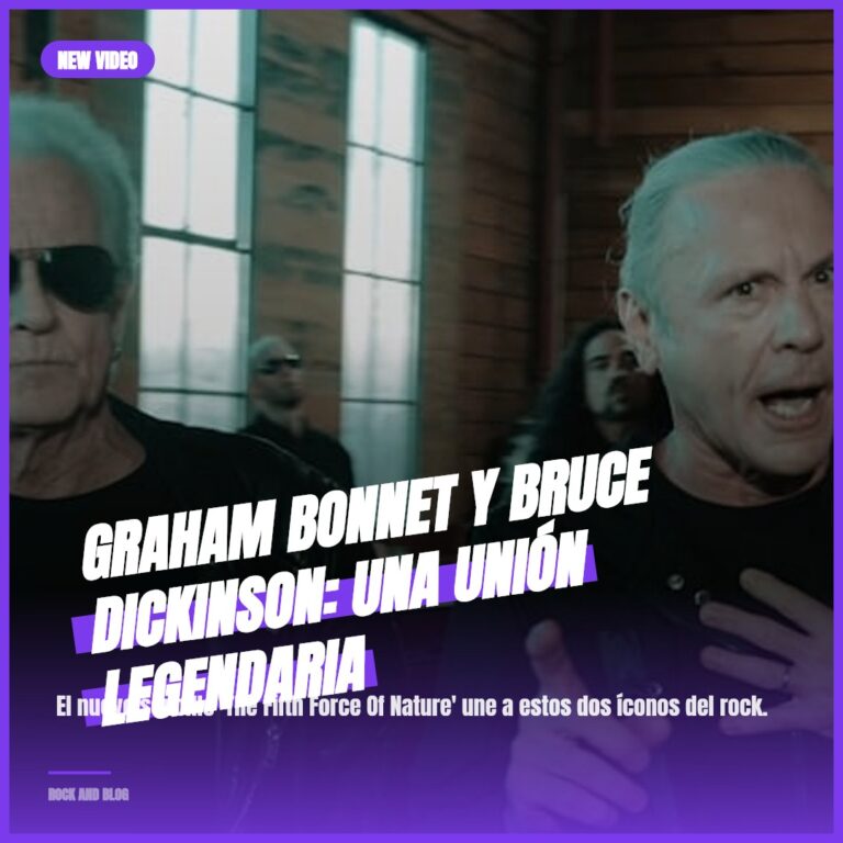 Graham Bonnet y Bruce Dickinson: una unión legendaria