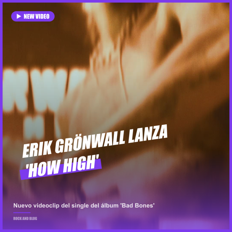 Erik Grönwall lanza el videoclip de ‘How High’