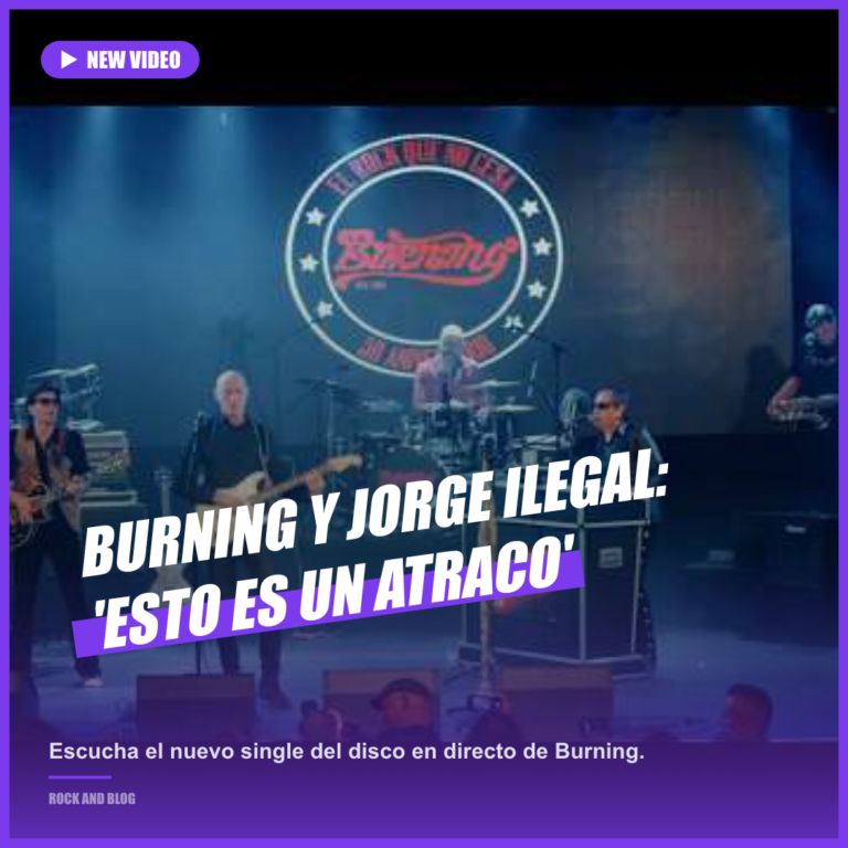 Burning lanza ‘Esto es un atraco’ con Jorge ‘Ilegal’