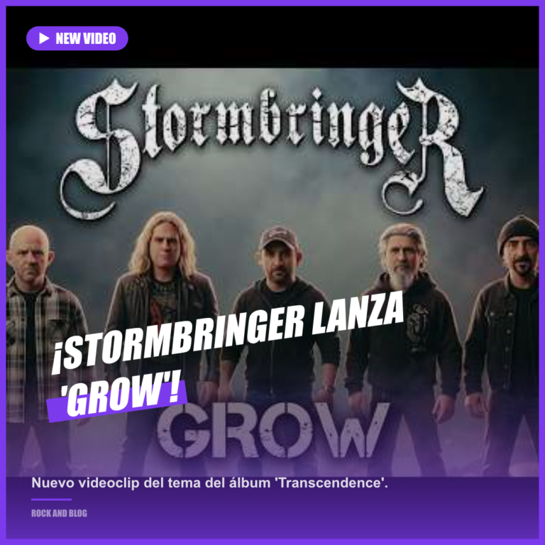 Stormbringer lanza ‘Grow’ y su álbum ‘Transcendence’