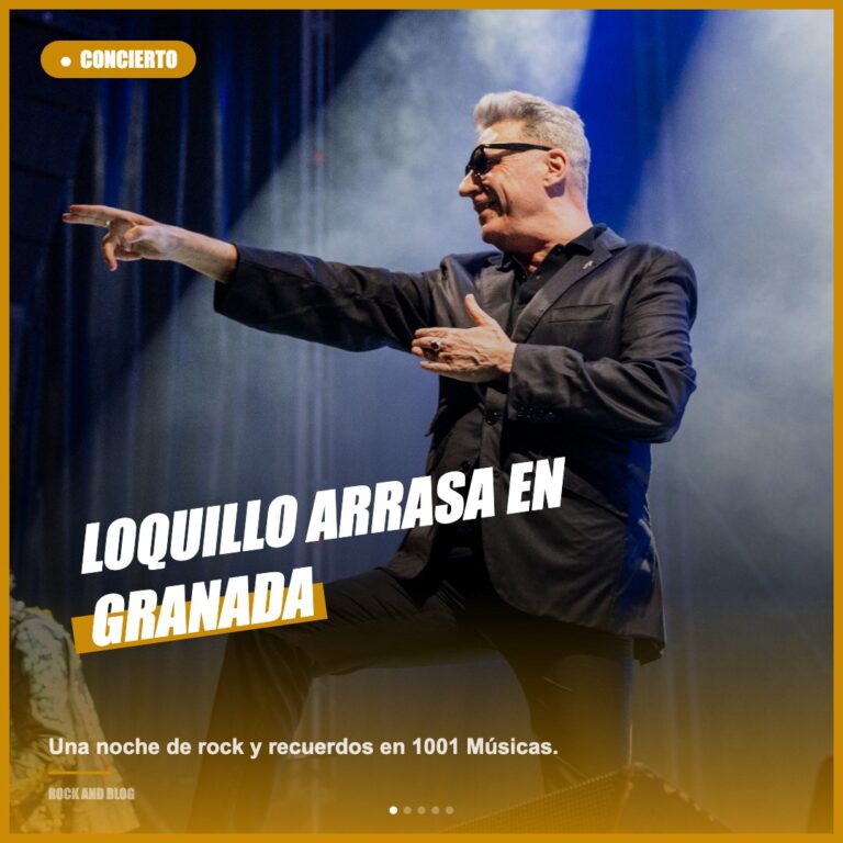 Loquillo arrasa en Granada con su gira Corazones legendarios