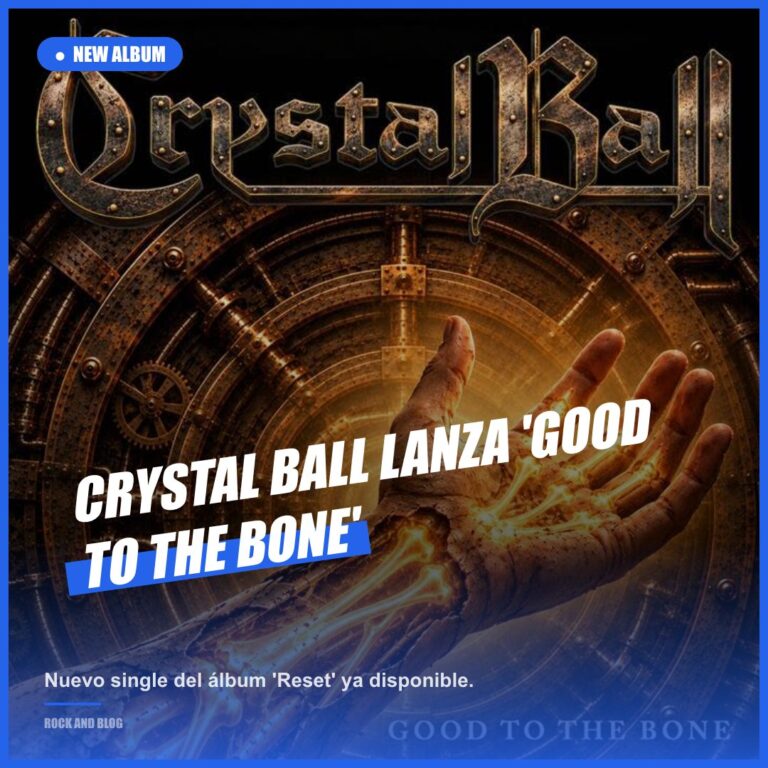 Crystal Ball lanza ‘Good To The Bone’ y su nuevo álbum ‘Reset’
