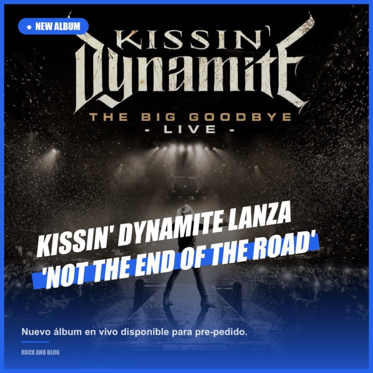 Kissin’ Dynamite lanza ‘Not The End Of The Road’ en vivo