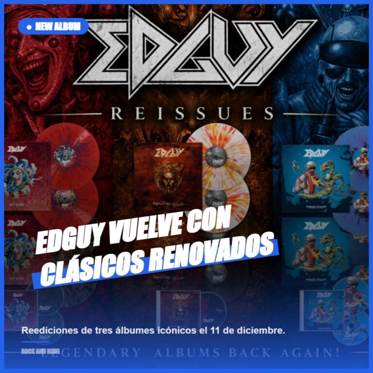EDGUY vuelve con reissues de tres álbumes clásicos