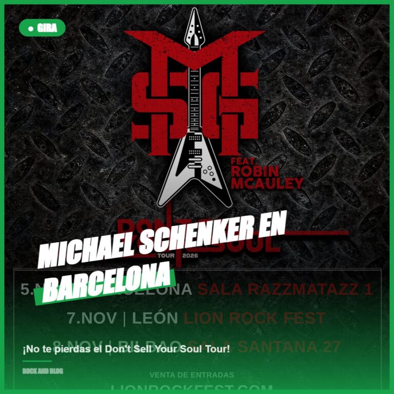 Michael Schenker Group arranca su gira en España