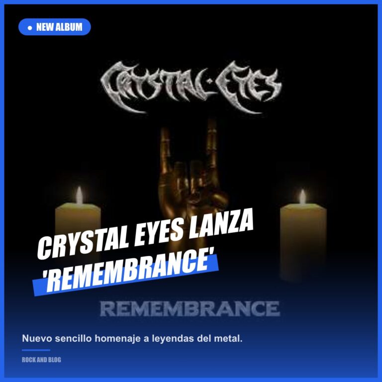Crystal Eyes lanza ‘Remembrance’, nuevo sencillo del álbum ‘Thunder God’