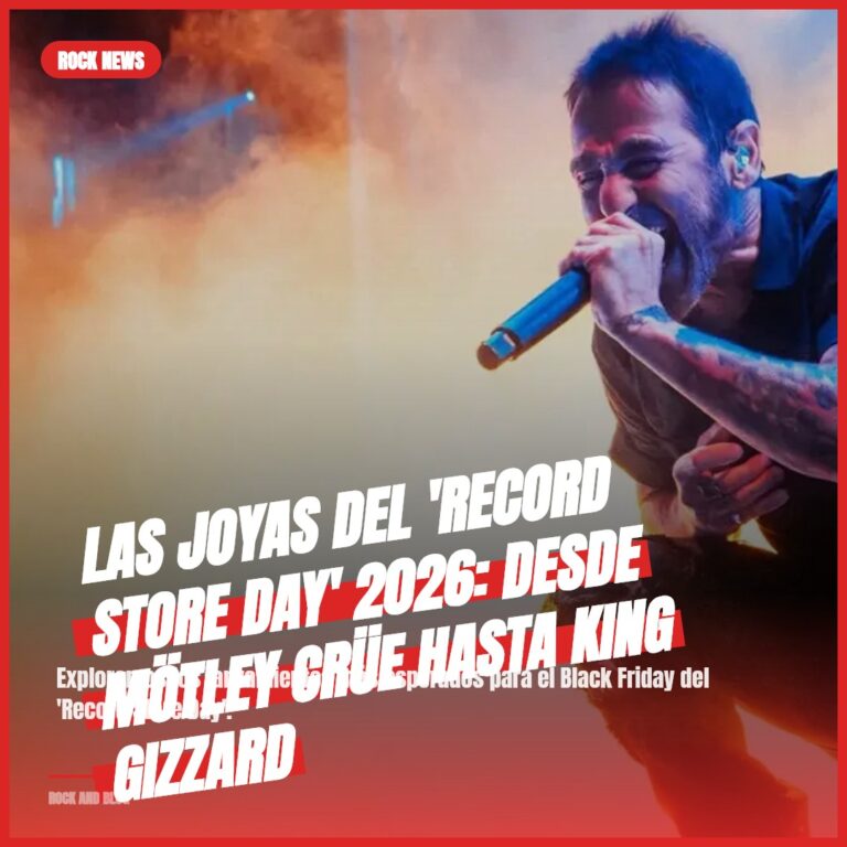 Las joyas del ‘Record Store Day’ 2026: Desde Mötley Crüe hasta King Gizzard