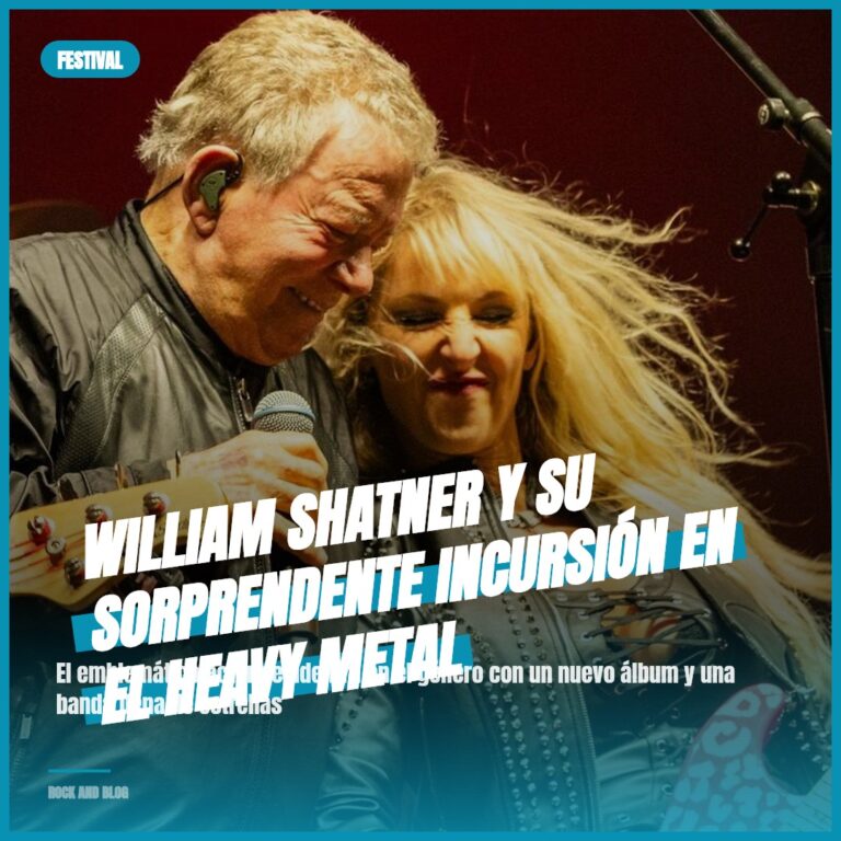 William Shatner y su sorprendente incursión en el heavy metal