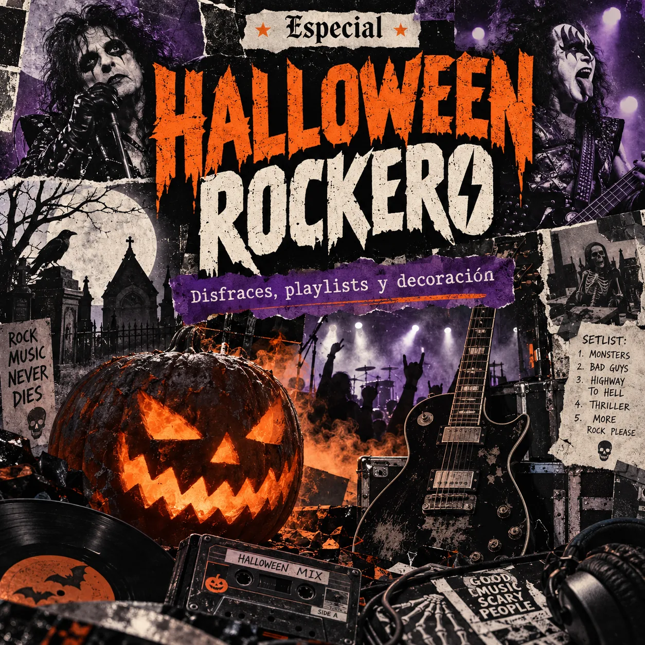 Especial de Halloween rockero de Rock and Blog