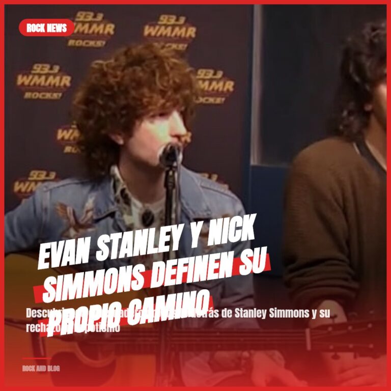 Evan Stanley y Nick Simmons definen su propio camino