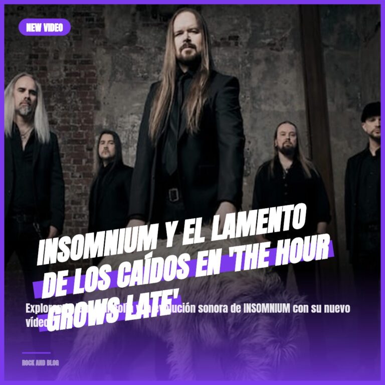 INSOMNIUM y el lamento de los caídos en ‘The Hour Grows Late’