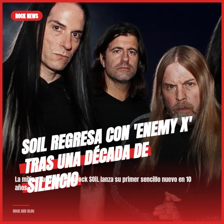 SOiL Regresa con ‘Enemy X’ tras una Década de Silencio