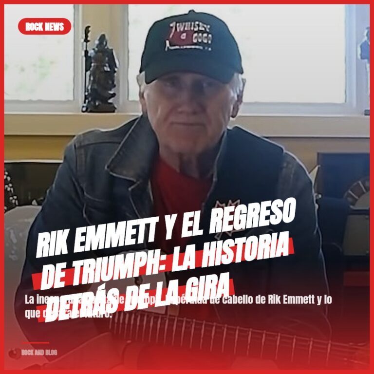 Rik Emmett y el regreso de Triumph: la historia detrás de la gira