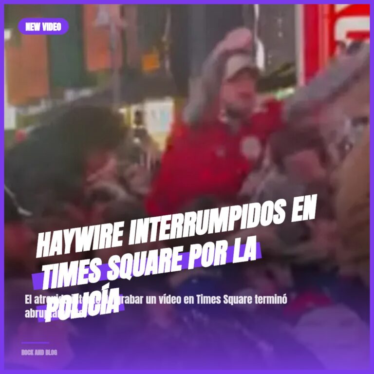 Haywire interrumpidos en Times Square por la policía