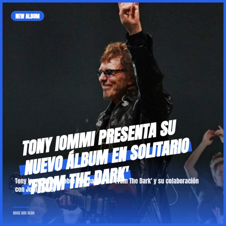 Tony Iommi presenta su nuevo álbum en solitario ‘From The Dark’