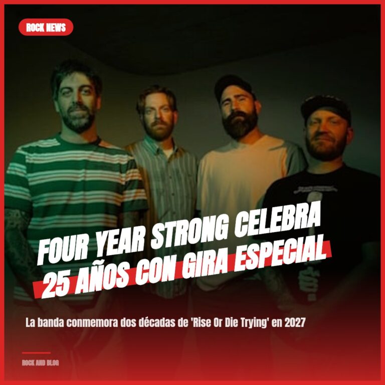 Four Year Strong celebra 25 años con gira especial