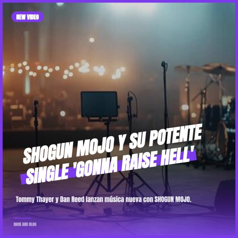 SHOGUN MOJO y su potente single ‘Gonna Raise Hell’