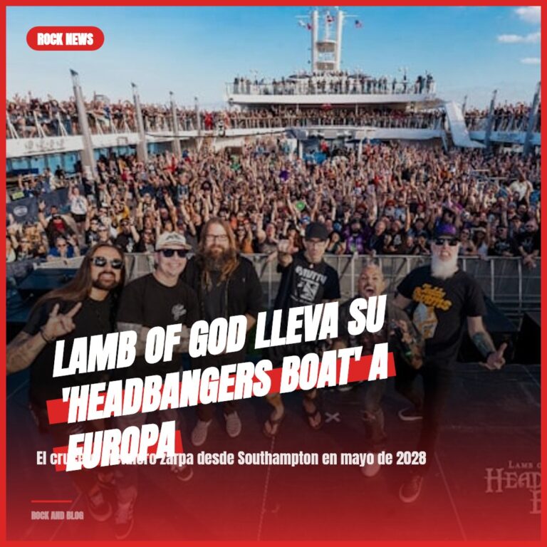 LAMB OF GOD lleva su ‘Headbangers Boat’ a Europa