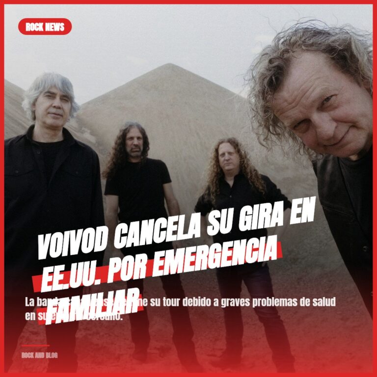 Voivod cancela su gira en EE.UU. por emergencia familiar
