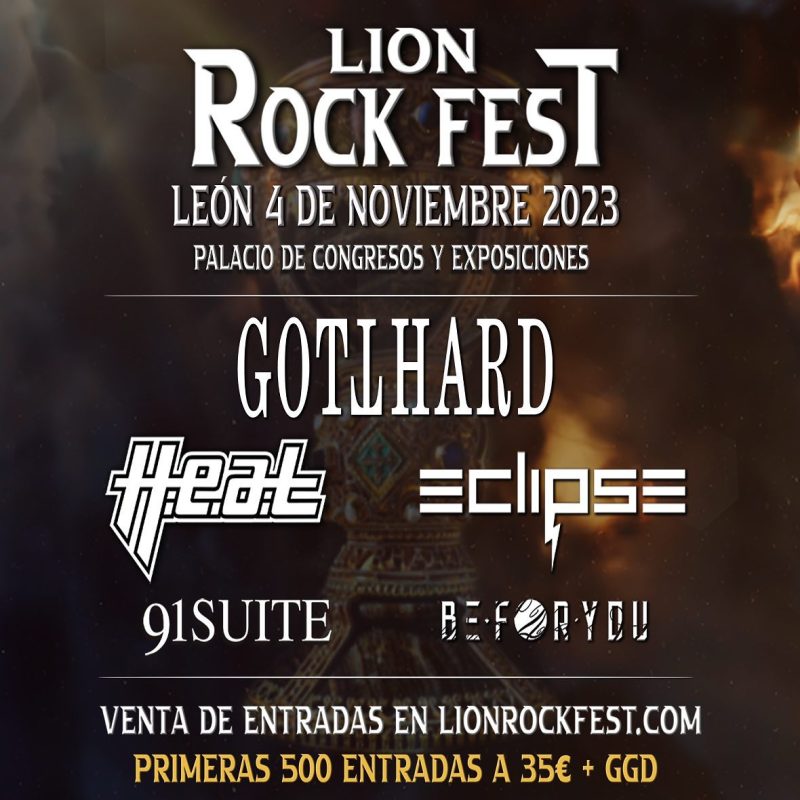 Cartel de Lion Rock Fest 2023