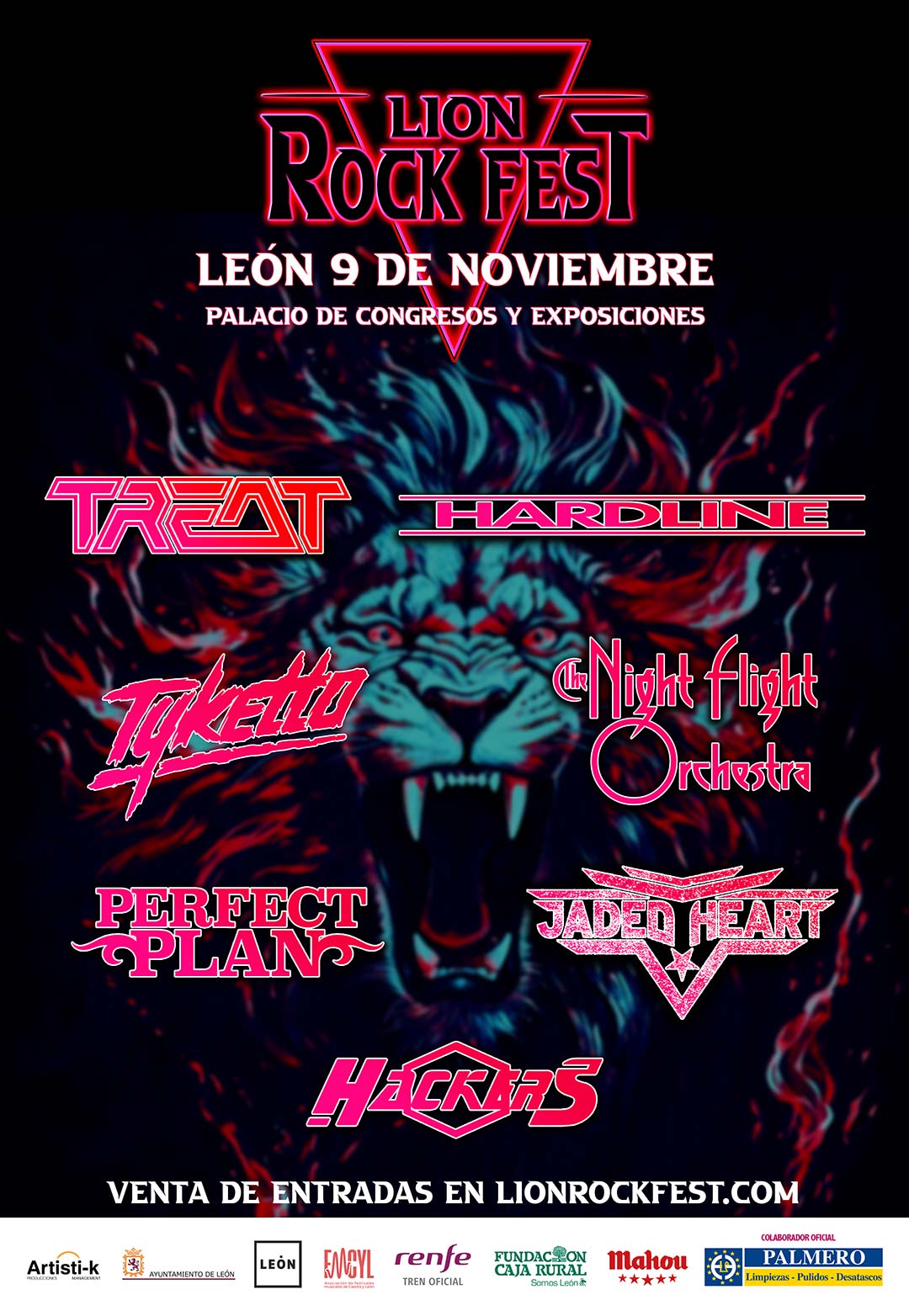 Cartel de Lion Rock Fest 2024