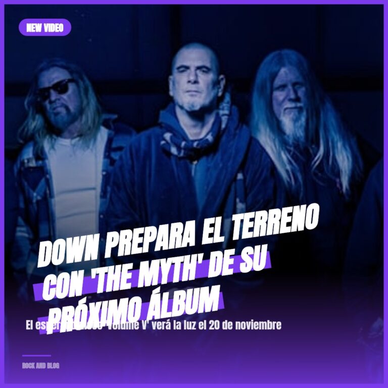DOWN prepara el terreno con ‘The Myth’ de su próximo álbum