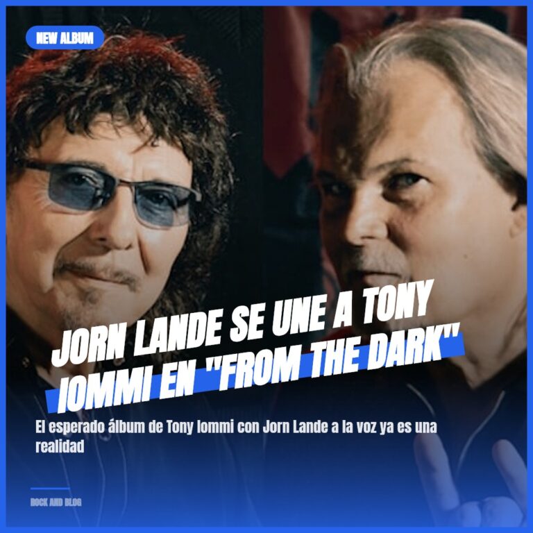 Jorn Lande se une a Tony Iommi en «From The Dark»