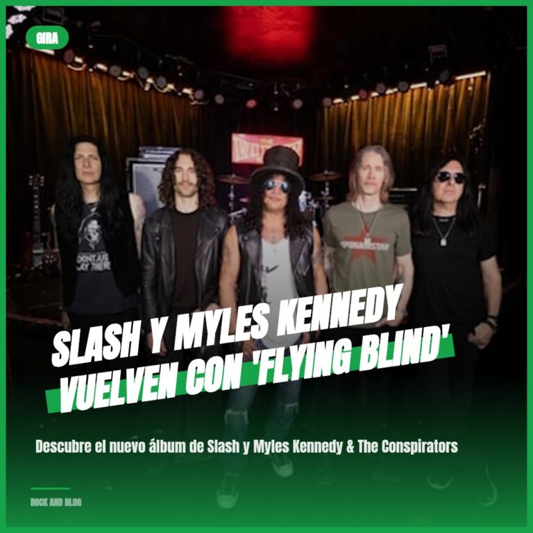 Slash y Myles Kennedy vuelven con ‘Flying Blind’