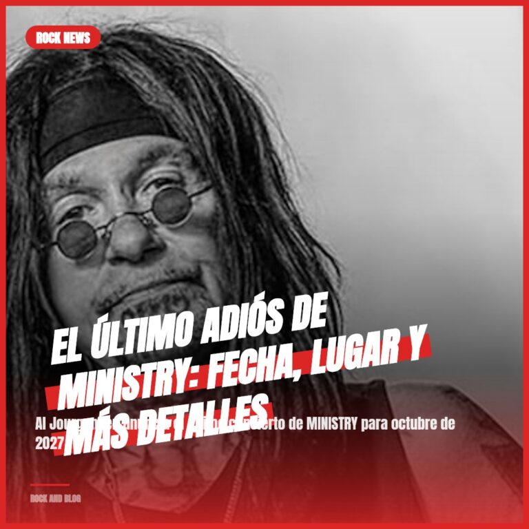 El Último Adiós de MINISTRY: Fecha, Lugar y Más Detalles