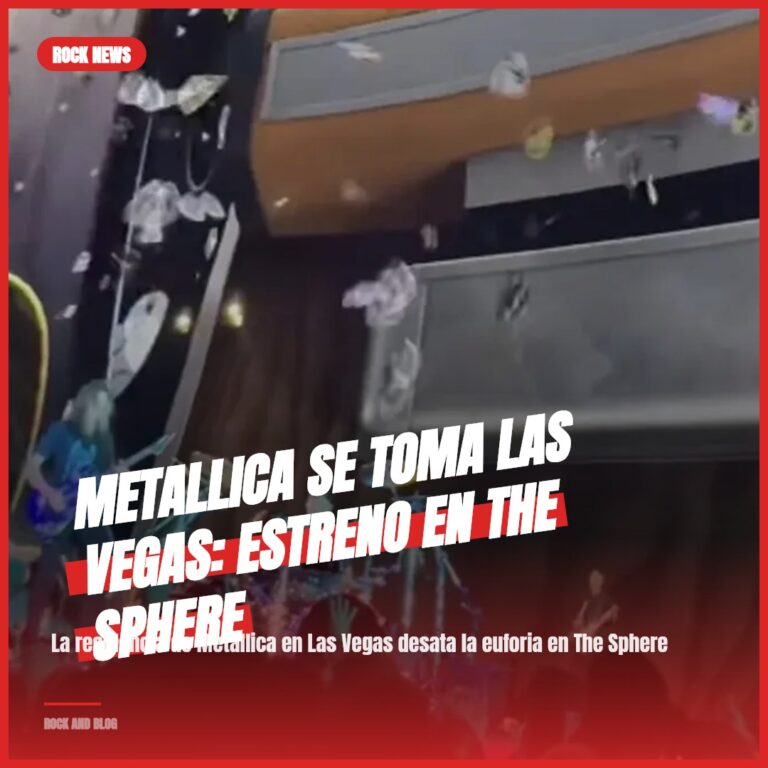 Metallica se toma Las Vegas: estreno en The Sphere