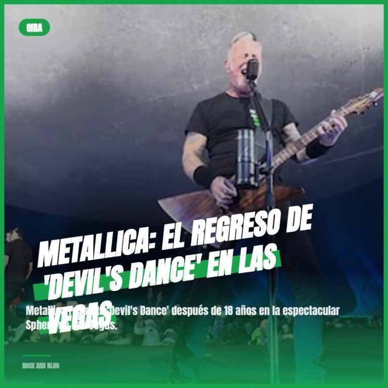 Metallica: El Regreso de ‘Devil’s Dance’ en Las Vegas