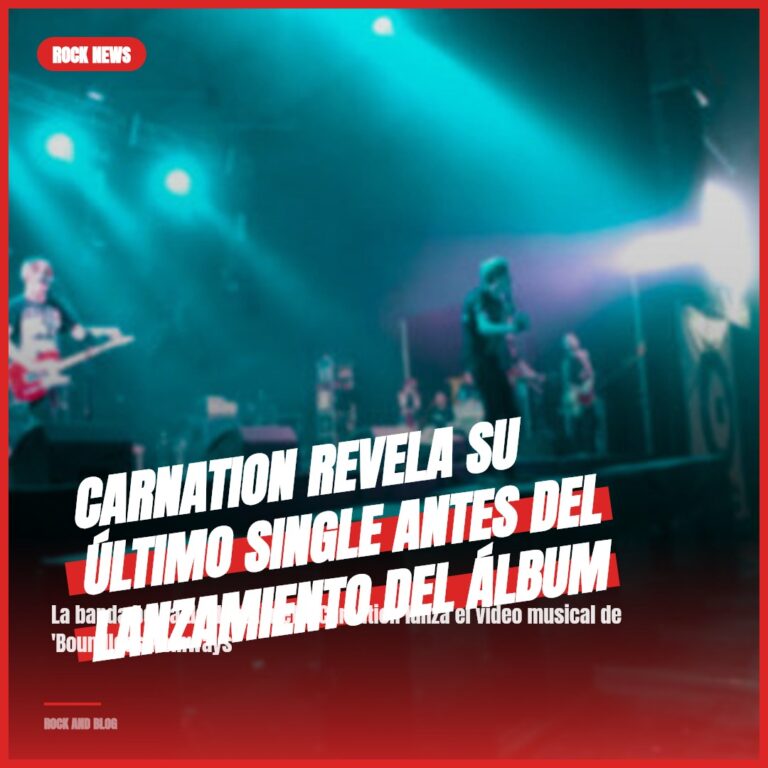 Carnation revela su último single antes del lanzamiento del álbum