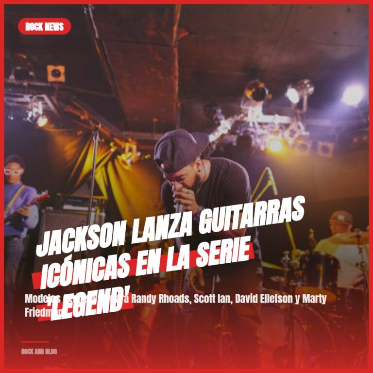 Jackson lanza guitarras icónicas en la serie ‘Legend’