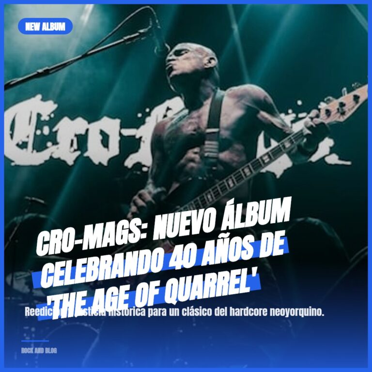 CRO-MAGS: Nuevo Álbum Celebrando 40 Años de ‘The Age Of Quarrel’