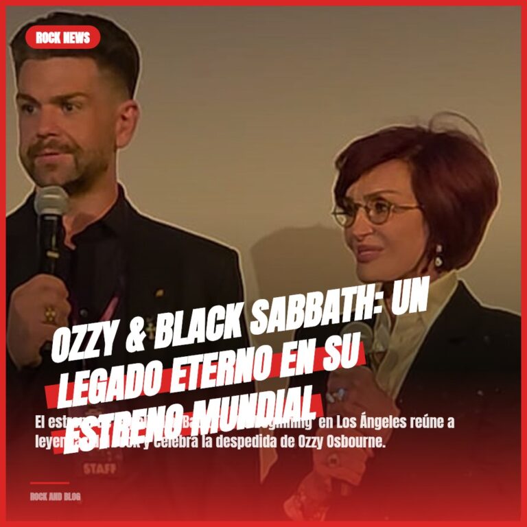 Ozzy & Black Sabbath: Un legado eterno en su estreno mundial