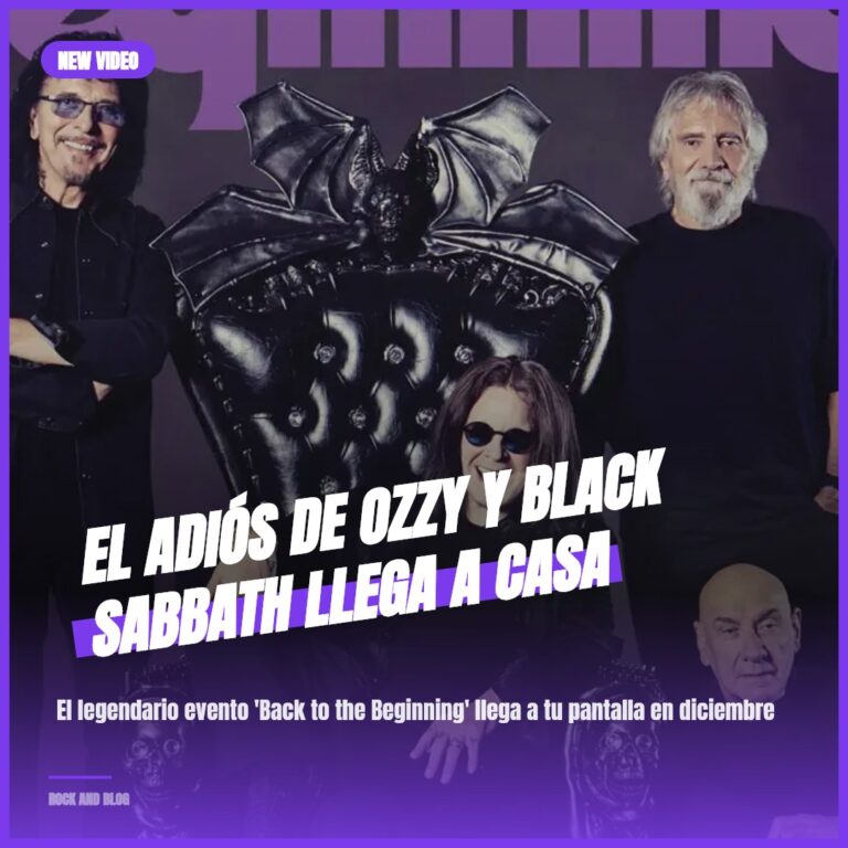 El Adiós de Ozzy y Black Sabbath Llega a Casa