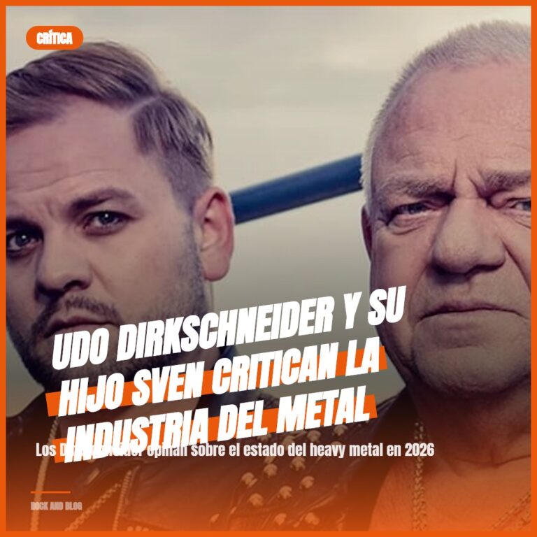 Udo Dirkschneider y su hijo Sven critican la industria del metal