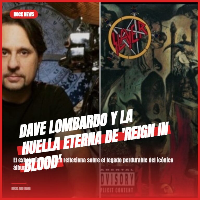 Dave Lombardo y la huella eterna de ‘Reign In Blood’