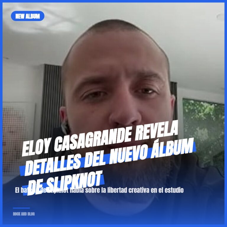 Eloy Casagrande revela detalles del nuevo álbum de Slipknot