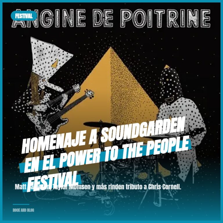 Homenaje a Soundgarden en el Power To The People Festival