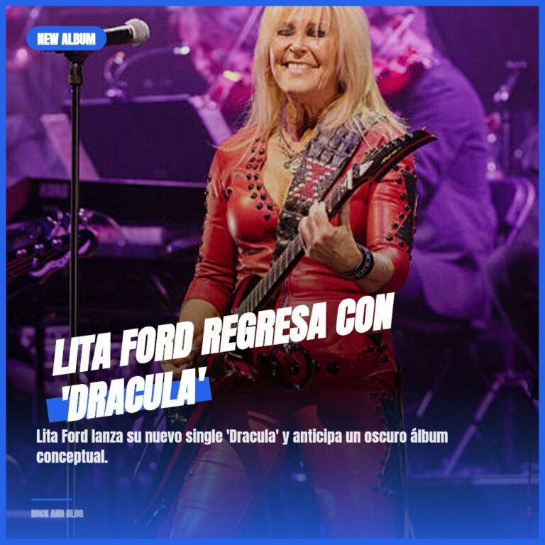 Lita Ford Regresa con ‘Dracula’