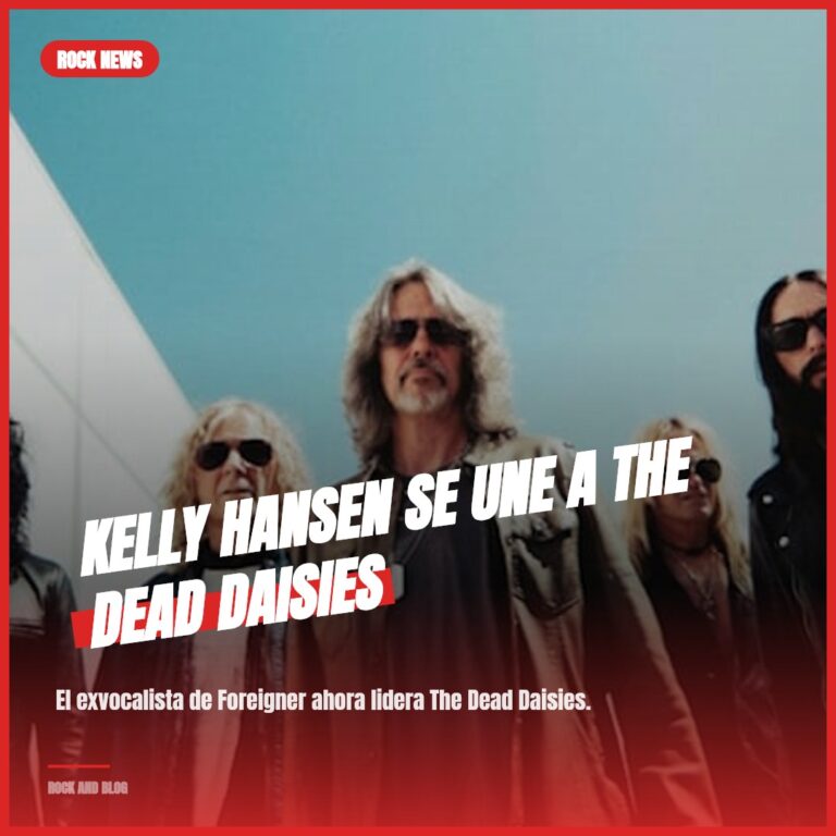 Kelly Hansen se une a The Dead Daisies
