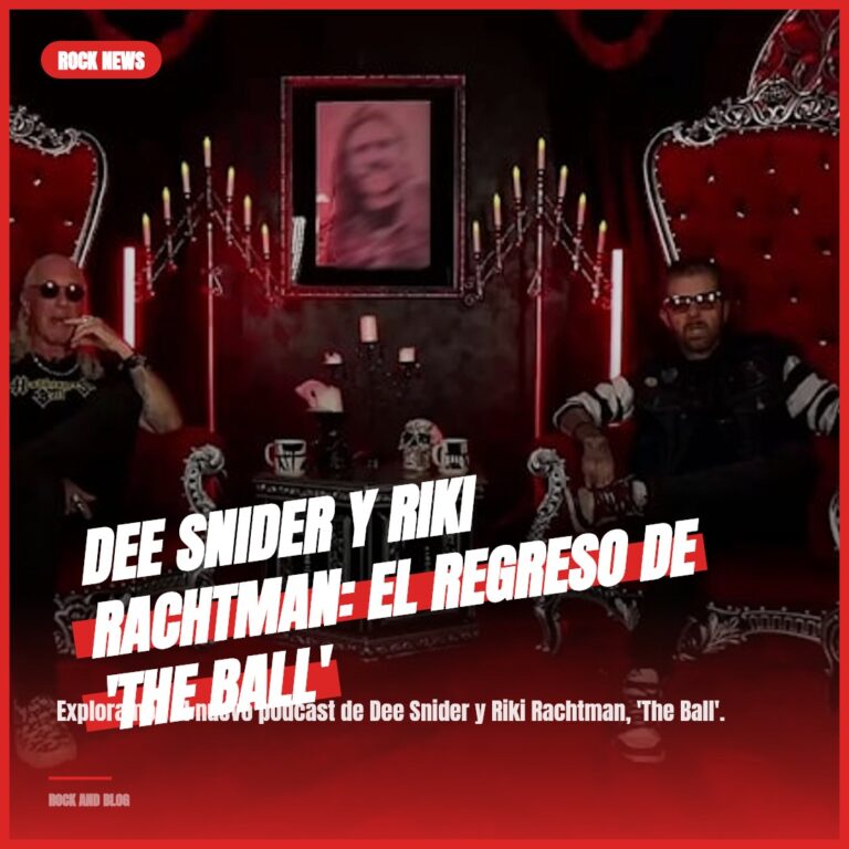 Dee Snider y Riki Rachtman: el regreso de ‘The Ball’